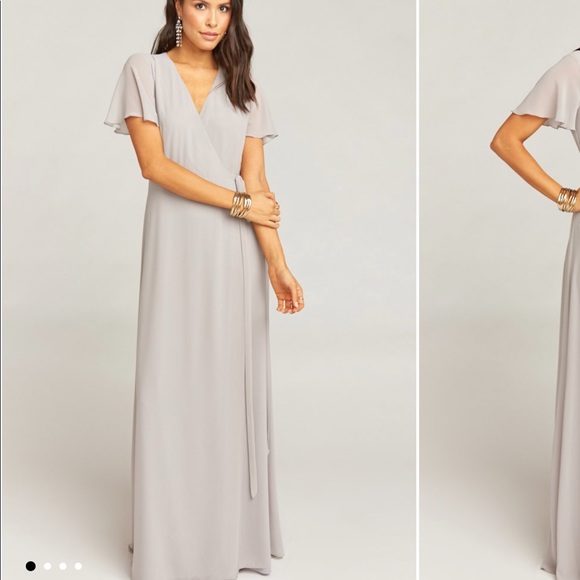 Show Me Your MuMu Dresses & Skirts - Show Me Your Mumu Noelle Wrap Bridesmaid dress